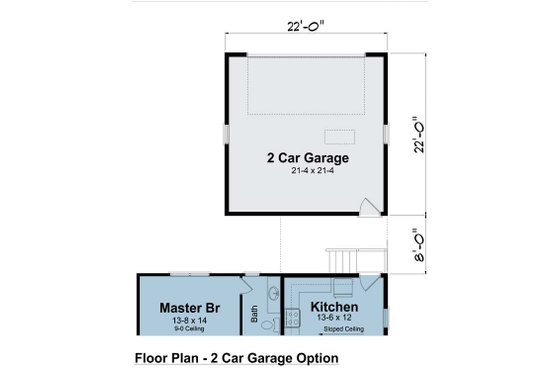 Floor Plan - Other Floor for Cottage House Plan #1124-1 - 3 bed, 2 bath