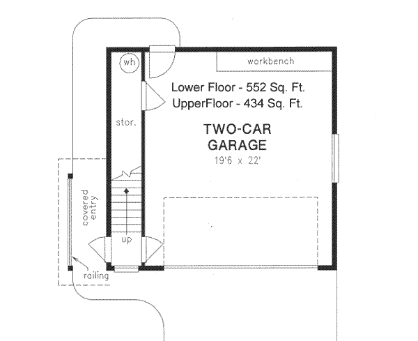 House Design - Traditional Floor Plan - Main Floor Plan #18-317