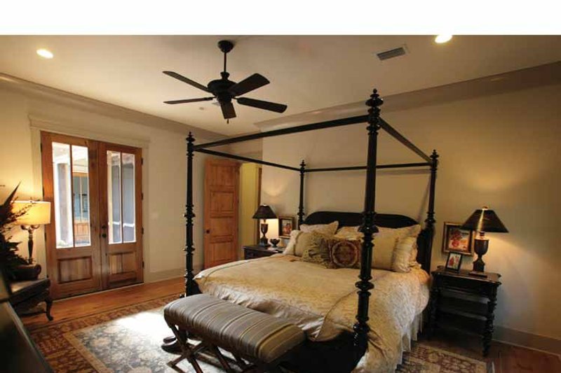 Architectural House Design - Interior - Master Bedroom 1 for Bungalow House Plan #37-278 - 4 bed, 4.5 bath