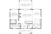 Cottage Style House Plan - 3 Beds 2 Baths 1974 Sq/Ft Plan #54-596 