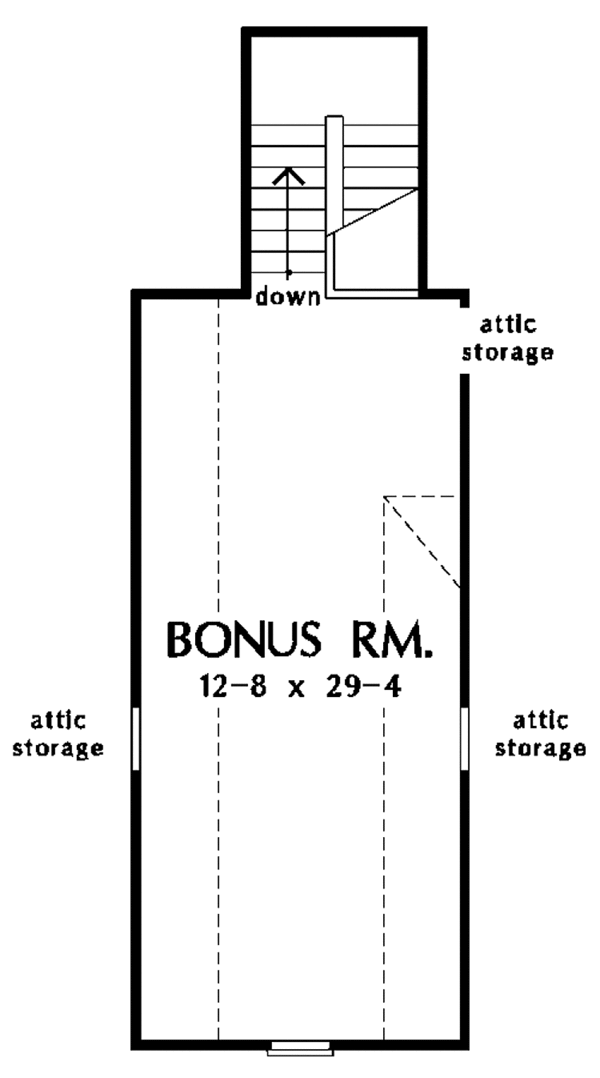Architectural House Design - Craftsman Floor Plan - Other Floor Plan #929-783
