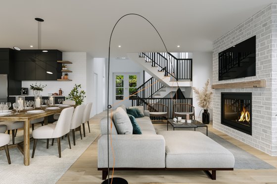 Photo 9 for Farmhouse House Plan #23-2735 - 4 bed, 2.5 bath