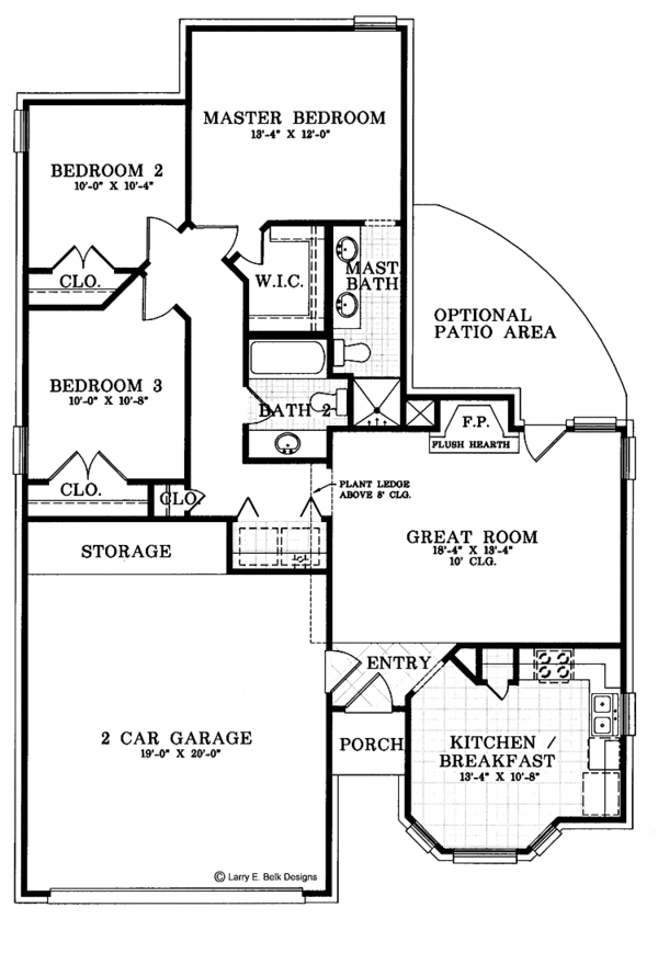 Home Plan - Victorian Floor Plan - Main Floor Plan #952-189