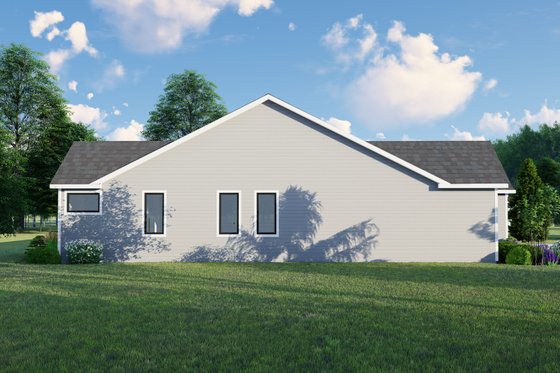Exterior - Other Elevation for Ranch House Plan #1064-4 - 4 bed, 3 bath
