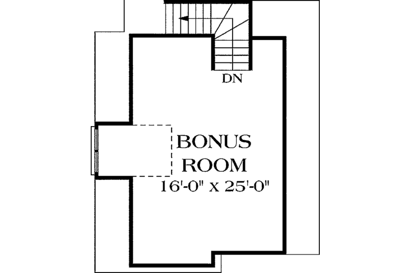 Dream House Plan - Floor Plan - Other Floor for Craftsman House Plan #453-230 - 4 bed, 3.5 bath