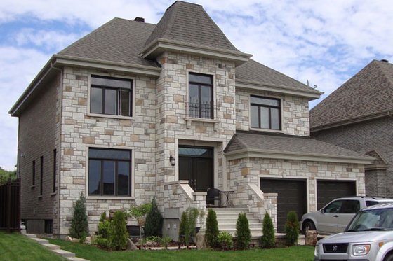 Exterior - Front Elevation for European House Plan #138-387 - 4 bed, 2.5 bath