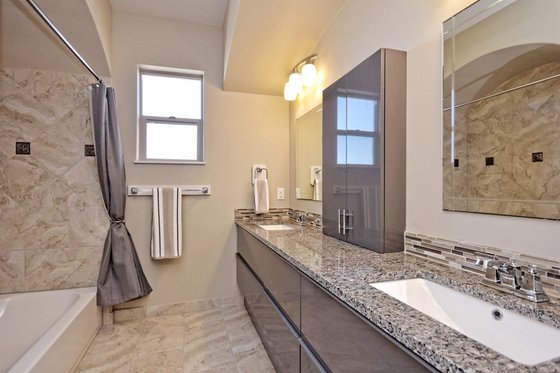 Interior - Bathroom 1 for Mediterranean House Plan #80-221 - 5 bed, 4 bath