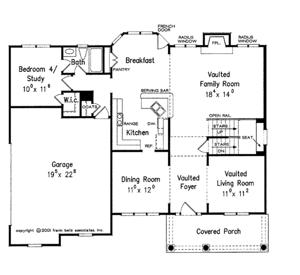 House Plan Design - Country Floor Plan - Main Floor Plan #927-602