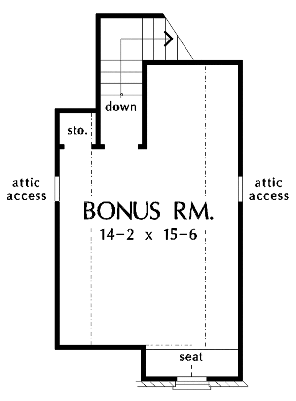 Architectural House Design - Ranch Floor Plan - Other Floor Plan #929-293