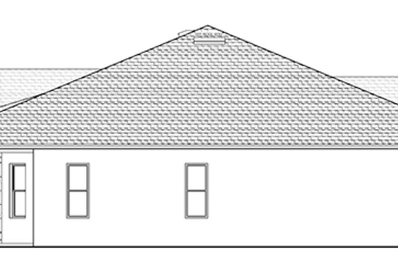 Home Plan - Exterior - Other Elevation 1 for European House Plan #1058-129 - 4 bed, 3 bath