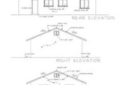 Ranch Style House Plan - 2 Beds 1 Baths 864 Sq/Ft Plan #1-120 