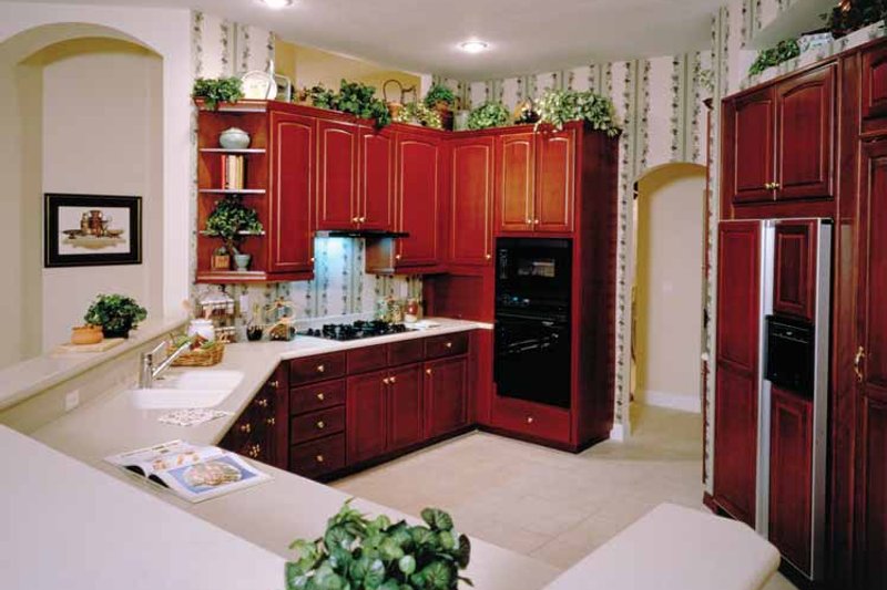 Home Plan - Interior - Kitchen for European House Plan #417-629 - 3 bed, 3 bath
