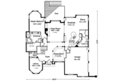 European Style House Plan - 3 Beds 2.5 Baths 4160 Sq/Ft Plan #46-288 