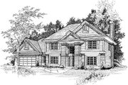 Modern Style House Plan - 4 Beds 2.5 Baths 2772 Sq/Ft Plan #70-439 