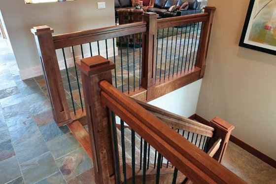 Interior - Entry 1 for Prairie House Plan #928-62 - 4 bed, 4 bath