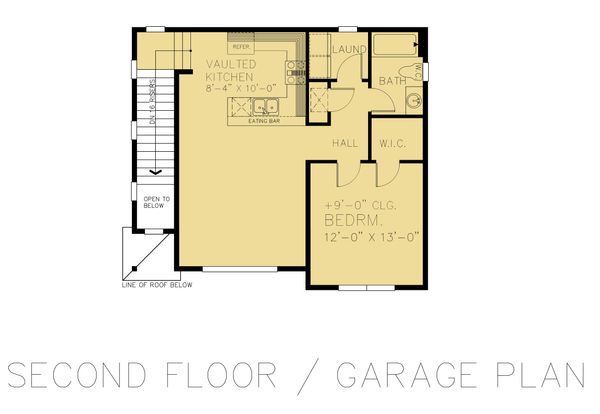 Home Plan - Garage Apartment