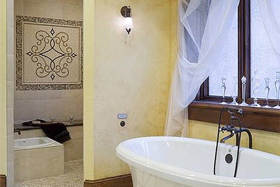 Master Bath - 4000 square foot European home