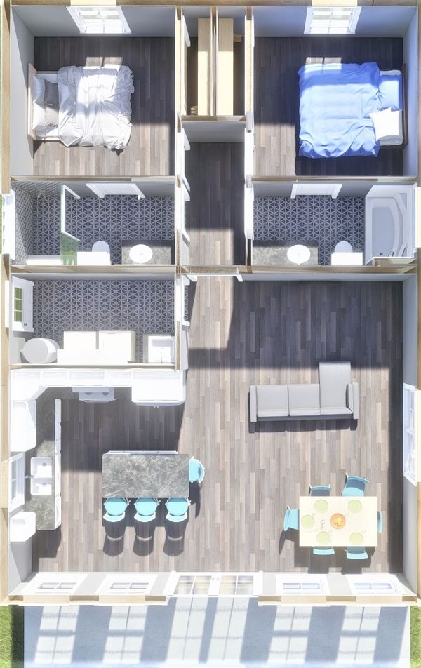 Dream House Plan - Traditional Floor Plan - Other Floor Plan #44-245