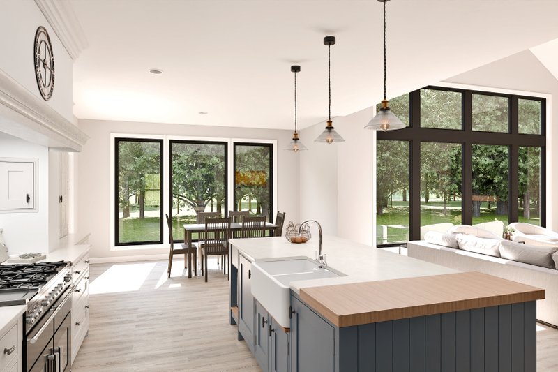 House Blueprint - Interior - Kitchen for Farmhouse House Plan #1089-31 - 3 bed, 2.5 bath
