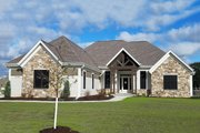 Craftsman Style House Plan - 3 Beds 2.5 Baths 2510 Sq/Ft Plan #70-1481 