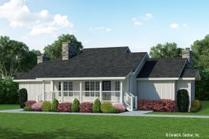 Farmhouse Exterior - Front Elevation Plan #929-35