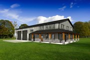 Barndominium Style House Plan - 3 Beds 2.5 Baths 2084 Sq/Ft Plan #1084-8 