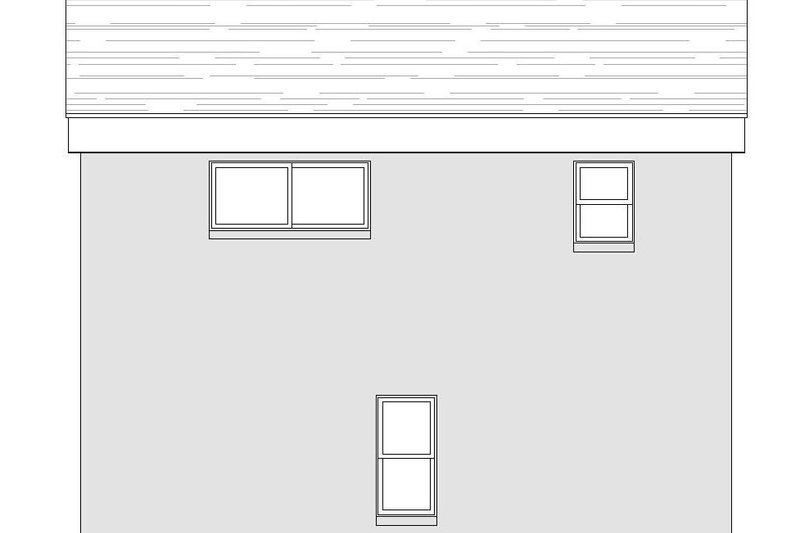 Architectural House Design - Exterior - Rear Elevation for Contemporary House Plan #932-95 - 1 bed, 1 bath