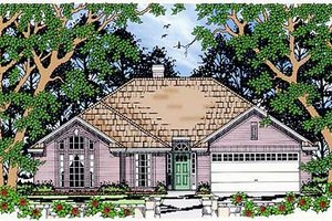 Traditional Exterior - Front Elevation Plan #42-340