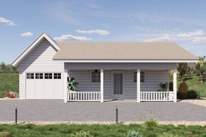 Farmhouse Exterior - Front Elevation Plan #1106-169