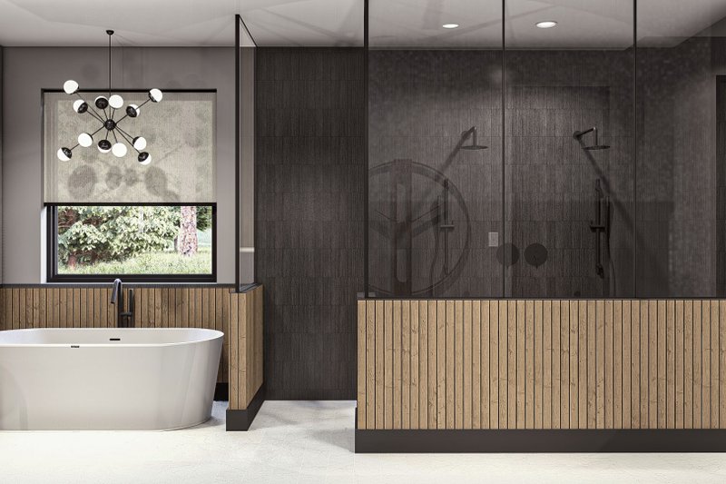 Dream House Plan - Interior - Bathroom for Modern House Plan #455-456 - 4 bed, 3.5 bath
