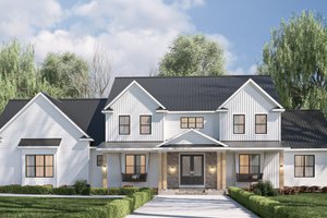 Farmhouse Exterior - Front Elevation Plan #1089-3