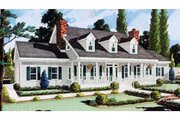 Country Style House Plan - 5 Beds 3.5 Baths 2705 Sq/Ft Plan #3-329 