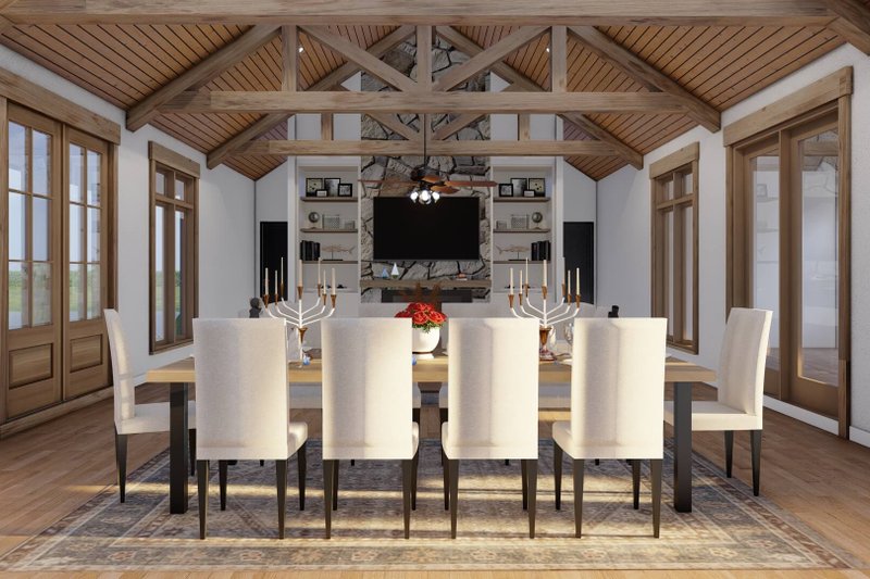House Plan Design - Interior - Dining Room 1 for Farmhouse House Plan #923-436 - 3 bed, 2.5 bath