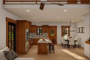 Craftsman Style House Plan - 3 Beds 2 Baths 1559 Sq/Ft Plan #17-3370 