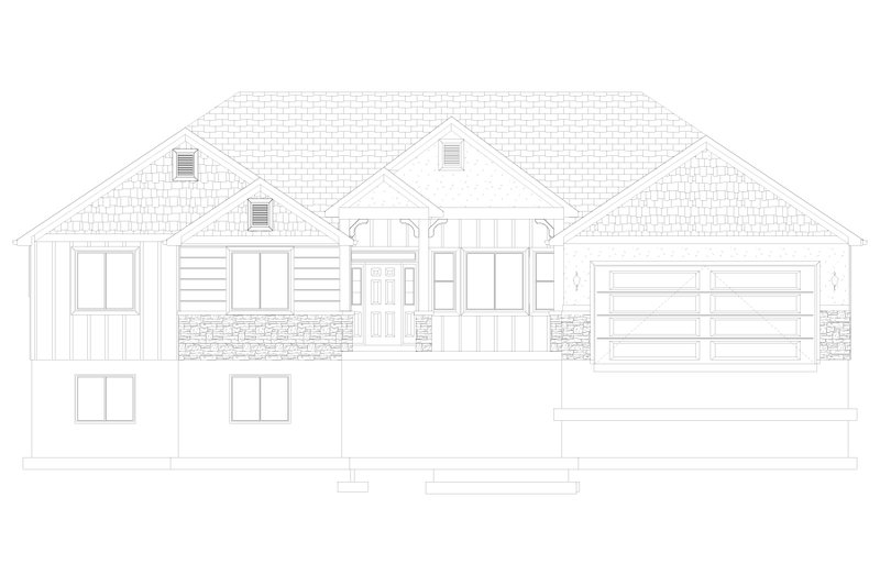 Home Plan - Exterior - Front Elevation 6 for Country House Plan #1060-349 - 3 bed, 2.5 bath