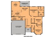 Ranch Style House Plan - 3 Beds 2 Baths 1796 Sq/Ft Plan #1111-7 