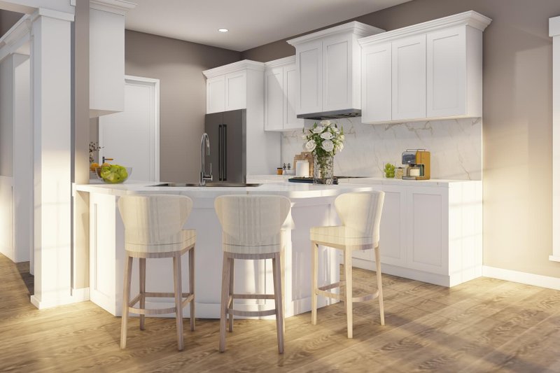 Home Plan - Interior - Kitchen for Traditional House Plan #17-2435 - 3 bed, 3 bath
