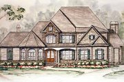 Traditional Style House Plan - 4 Beds 3.5 Baths 3565 Sq/Ft Plan #54-146 