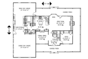 Country Style House Plan - 3 Beds 2.5 Baths 3302 Sq/Ft Plan #11-276 