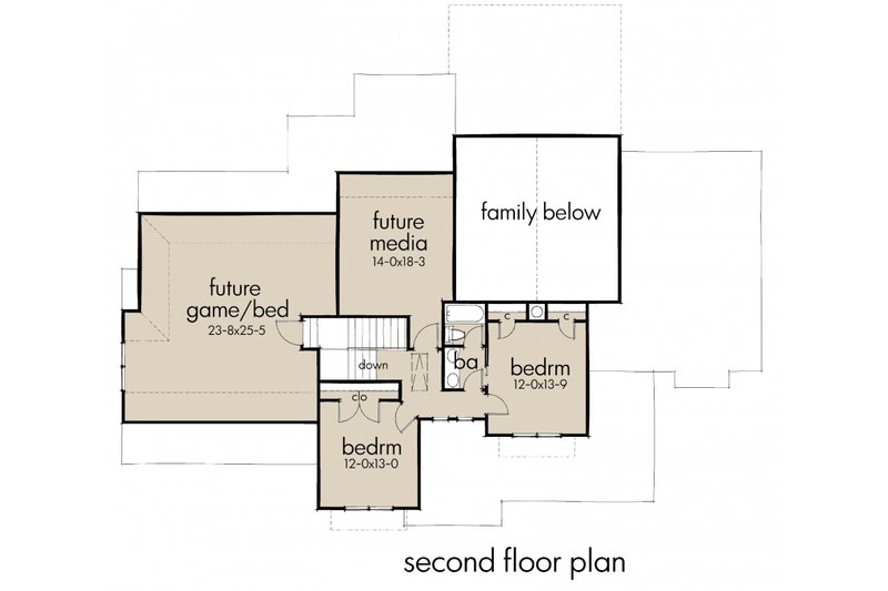 Craftsman Style House Plan - 3 Beds 2.5 Baths 2575 Sq/Ft Plan #120-183 ...