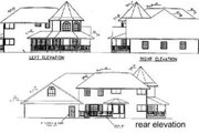 Victorian Style House Plan - 4 Beds 3 Baths 3419 Sq/Ft Plan #60-568 