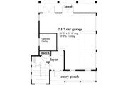 Mediterranean Style House Plan - 3 Beds 2.5 Baths 2025 Sq/Ft Plan #930-167 
