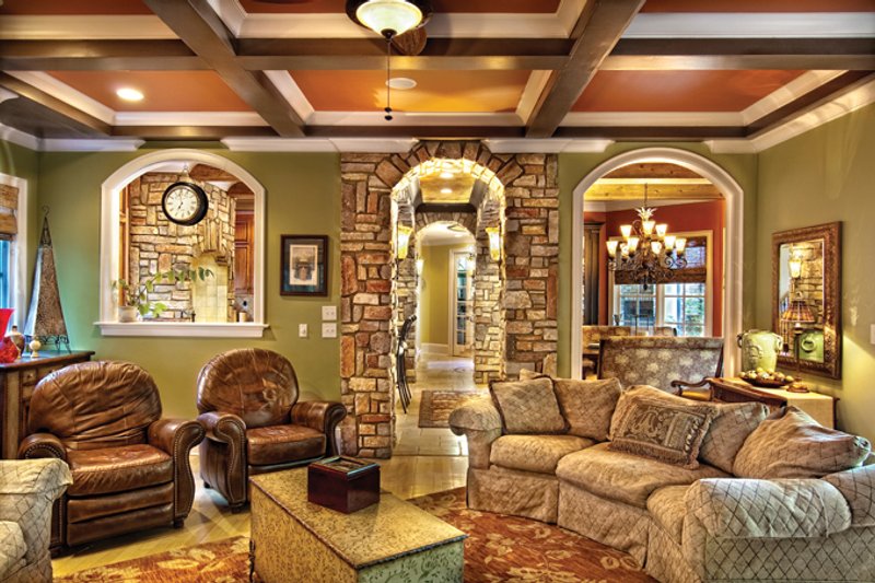 Dream House Plan - Interior - Family Room 2 for Mediterranean House Plan #930-70 - 3 bed, 2.5 bath