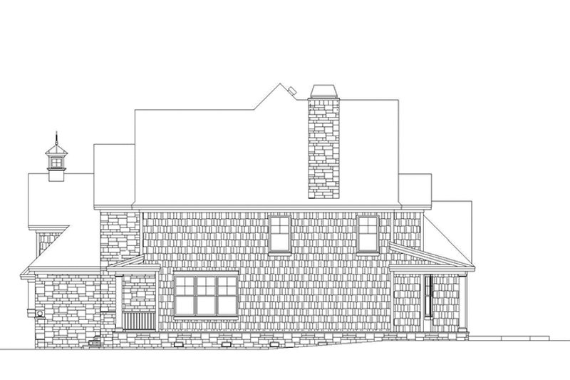 Home Plan - Exterior - Other Elevation 1 for Country House Plan #929-835 - 4 bed, 3.5 bath