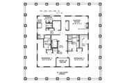 Southern Style House Plan - 3 Beds 3.5 Baths 3130 Sq/Ft Plan #17-3233 