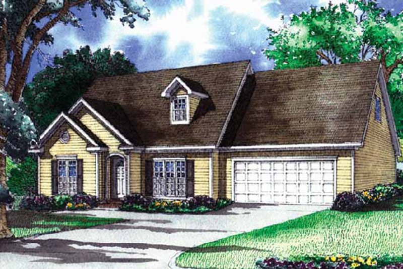 Home Plan - Traditional Exterior - Front Elevation Plan #17-3260