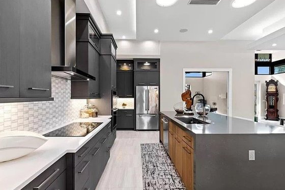 Interior - Kitchen for Contemporary House Plan #548-36 - 3 bed, 3.5 bath