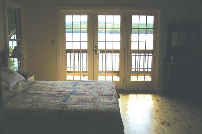 Architectural House Design - Interior - Bedroom for Cabin House Plan #118-167 - 3 bed, 2 bath