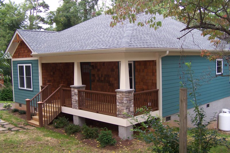 Home Plan - Exterior - Other Elevation for Country House Plan #44-177 - 3 bed, 2 bath