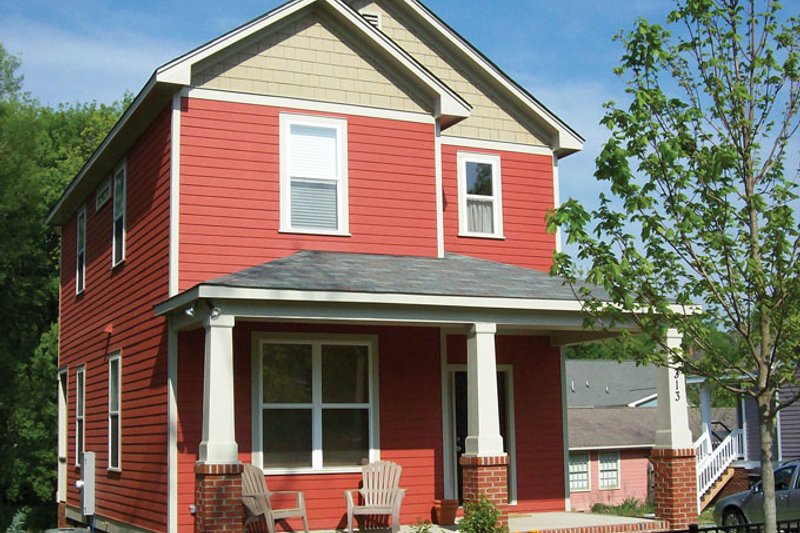 Home Plan - Exterior - Front Elevation 3 for Traditional House Plan #936-28 - 3 bed, 2.5 bath